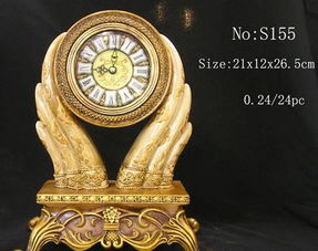 歐式仿古臺(tái)鐘 裝飾時(shí)光的藝術(shù)品，從臥室到客廳的靜音雅韻